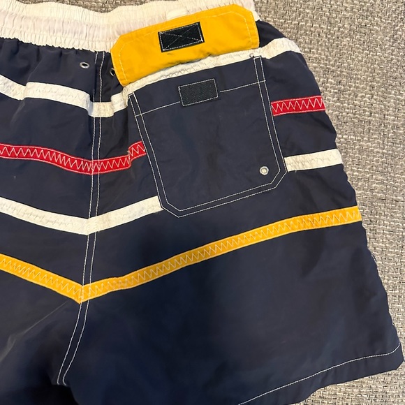 Faconnable Swim Shorts Mens Navy Azur Trunk Suit Beach Wear Medium - Picture 4 of 8